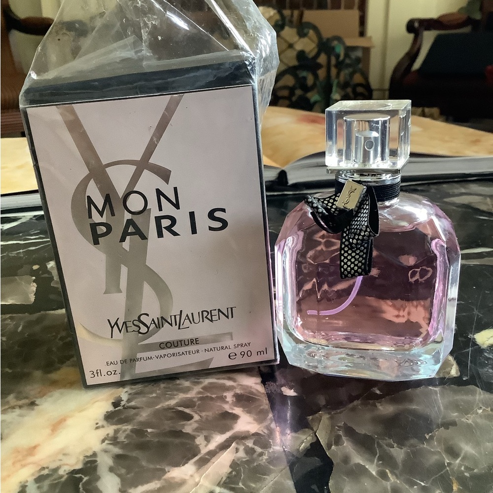 Authentic Yves Saint Laurent Mon Paris couture large 3 fl oz size